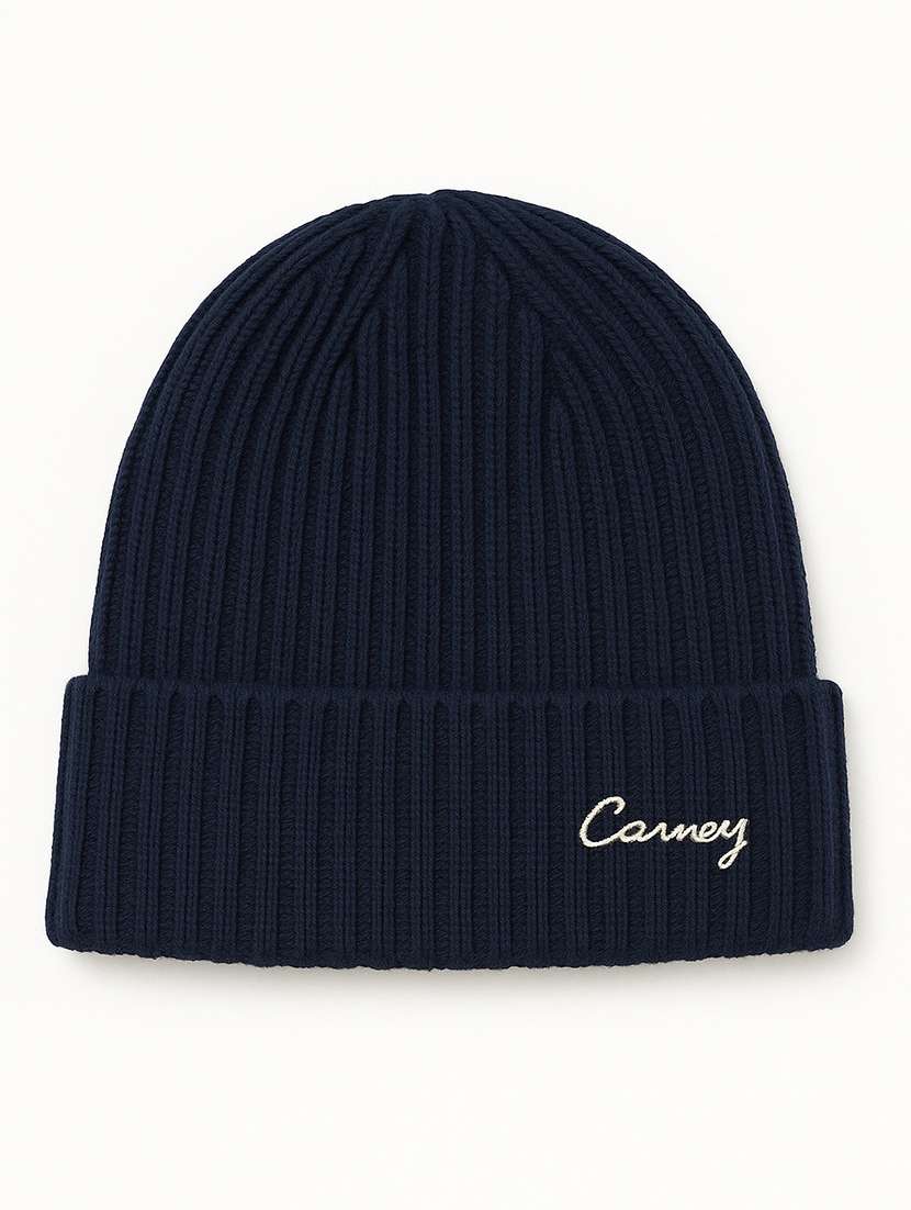 men solid ribbed knit winter beanie cap - 22240404 -  Standard Image - 3