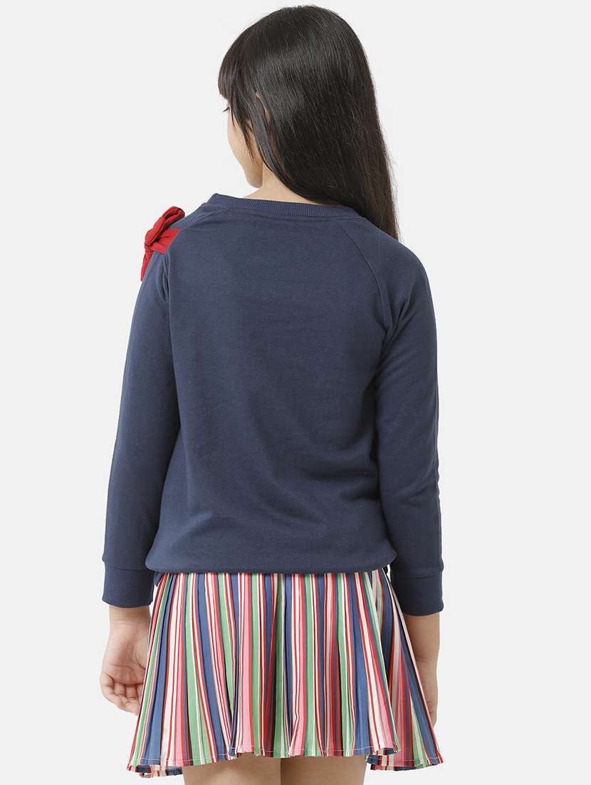 girls printed long sleeve sweatshirt - 22240512 -  Standard Image - 3