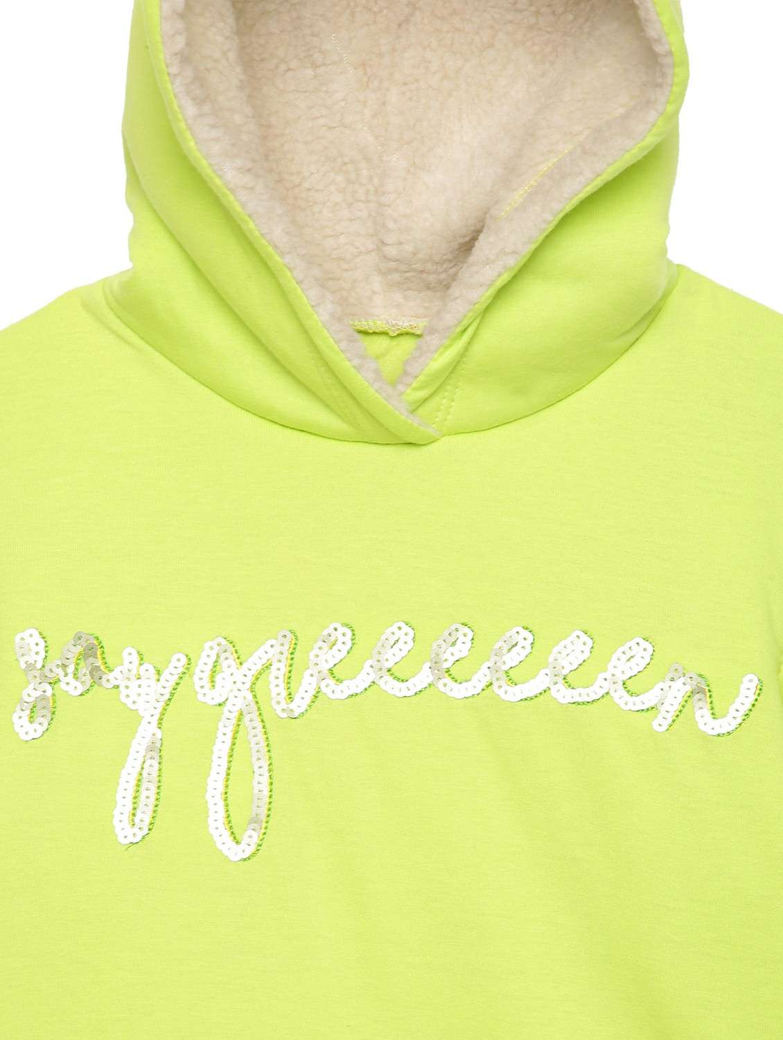 girls printed long sleeve hooded sweatshirt - 22240519 -  Standard Image - 3