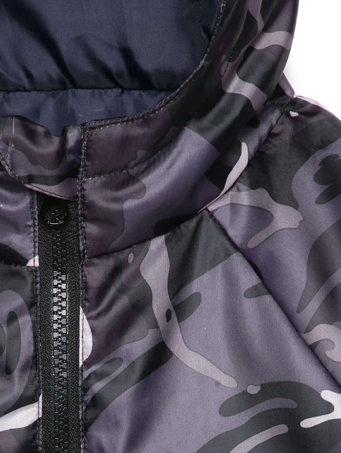boys printed long sleeve quilted jacket - 22240535 -  Standard Image - 5