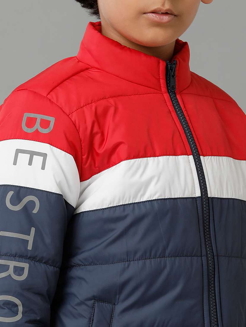 boys long sleeve quilted jacket - 22240542 -  Standard Image - 3