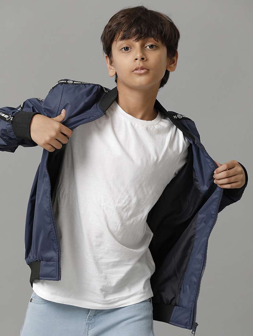 boys long sleeve bomber jacket