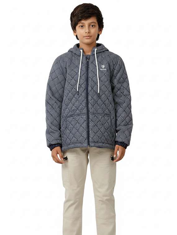 boys long sleeve quilted jacket - 22240550 -  Standard Image - 5