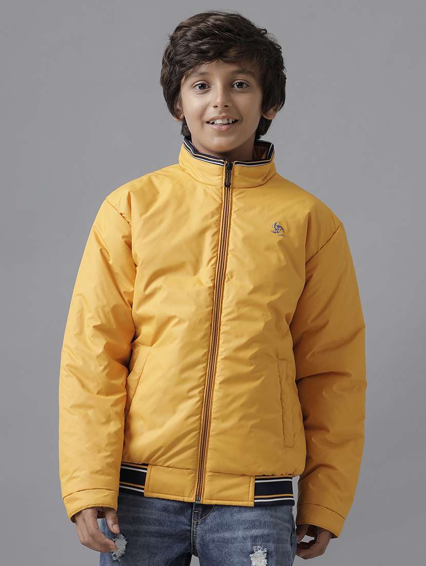 boys long sleeve quilted jacket