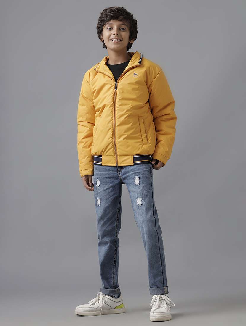 boys long sleeve quilted jacket - 22240553 -  Standard Image - 5