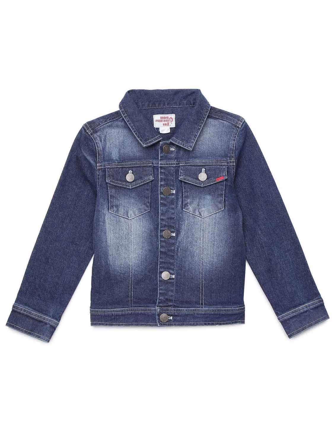 girls long sleeve regular denim jacket