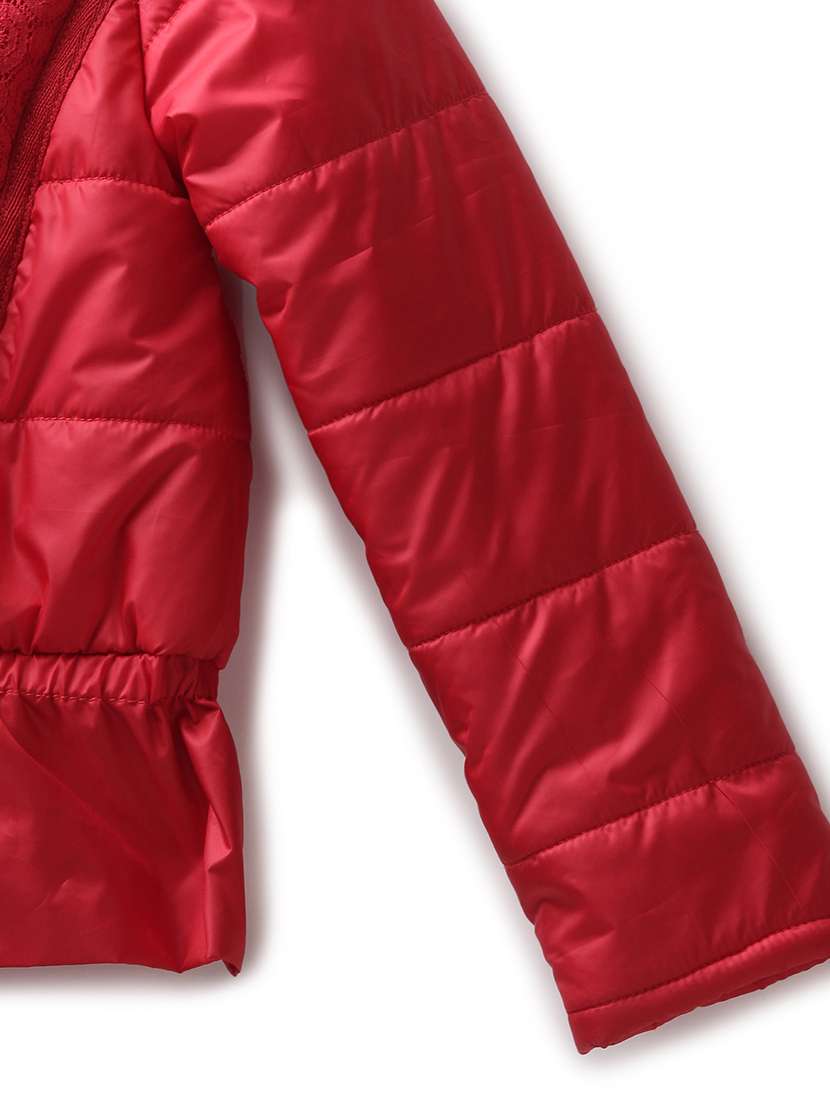 girls long sleeve quilted jacket - 22240559 -  Standard Image - 3