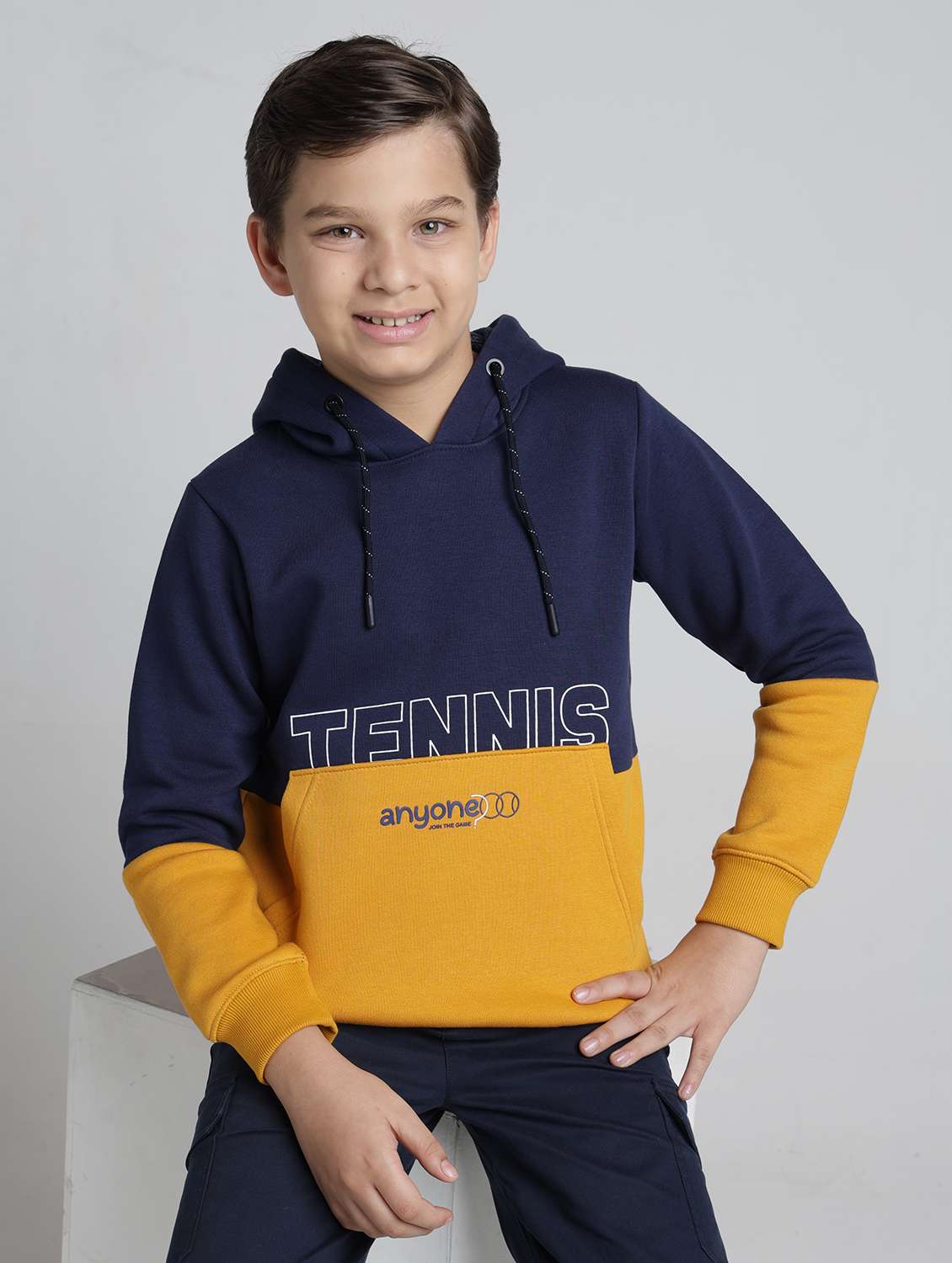 boys long sleeve hooded sweatshirt