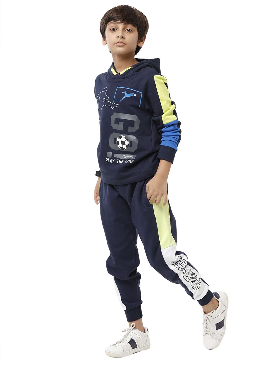 boys long sleeve hooded sweatshirt - 22240569 -  Standard Image - 5
