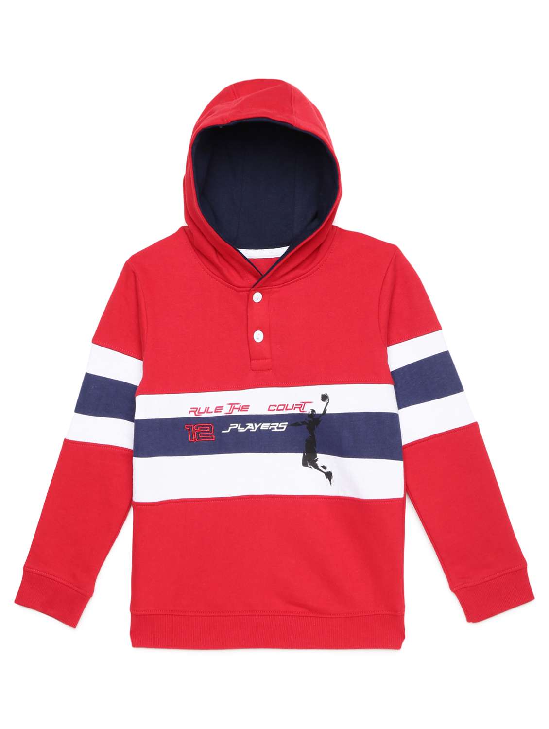 boys long sleeve hooded sweatshirt