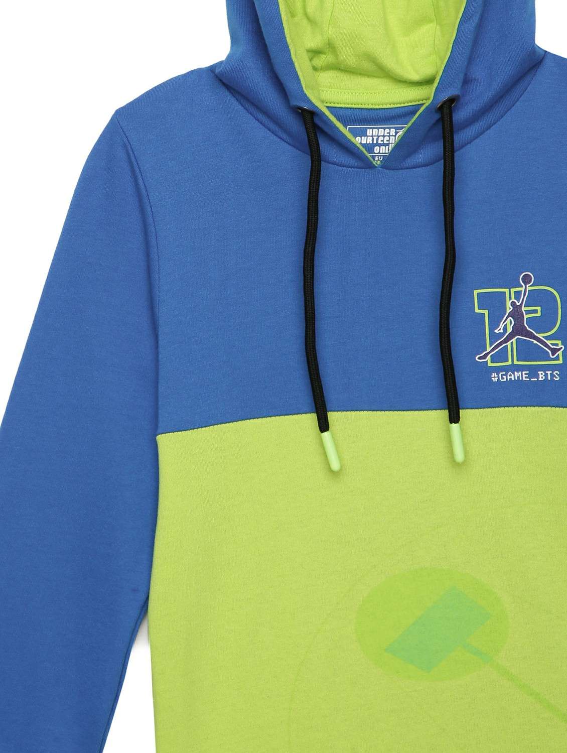 boys long sleeve hooded sweatshirt - 22240587 -  Standard Image - 3