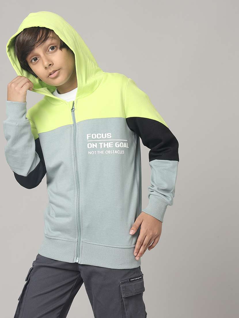 boys long sleeve hooded sweatshirt