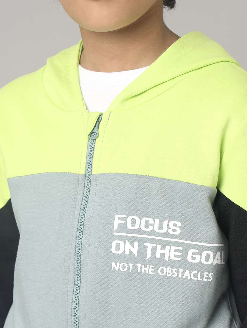 boys long sleeve hooded sweatshirt - 22240589 -  Standard Image - 3