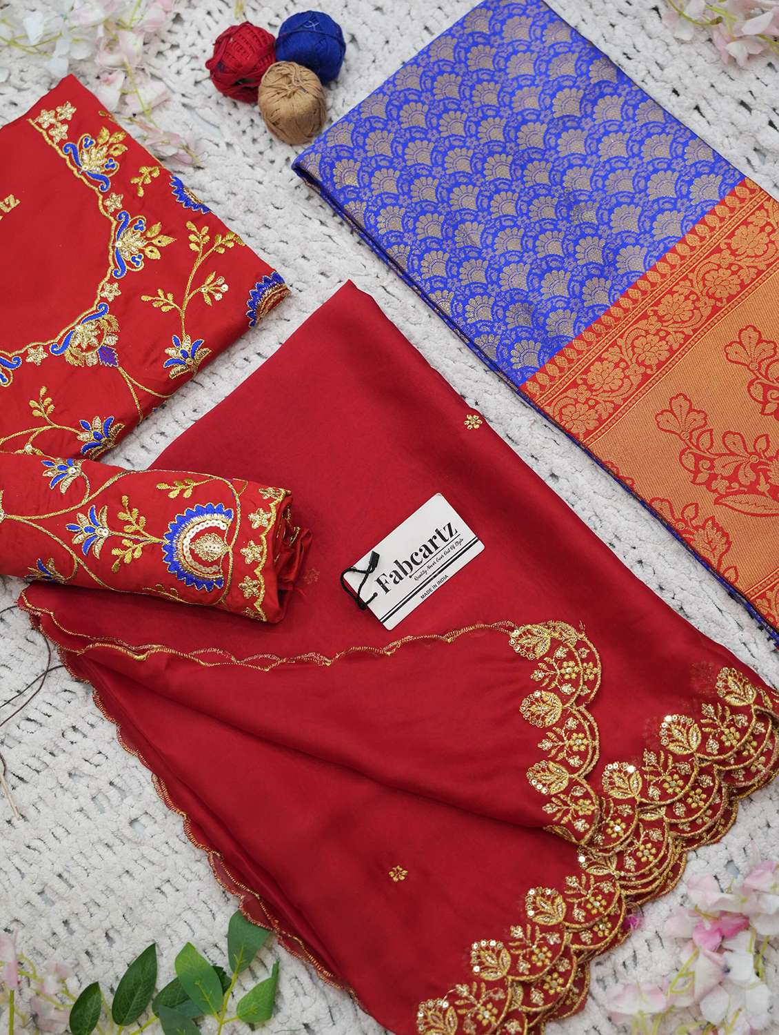 women self design south indian style unstitched lehenga choli - 22240676 -  Standard Image - 3