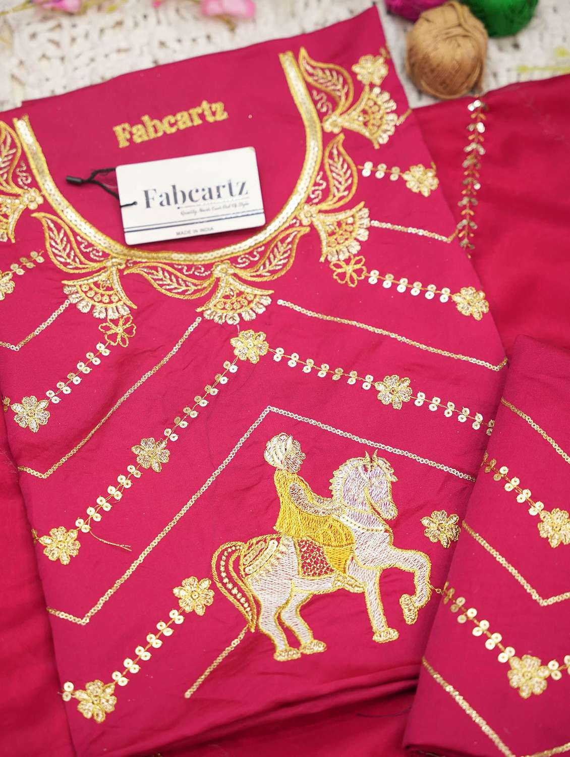 women self design south indian style unstitched lehenga choli - 22240683 -  Standard Image - 3