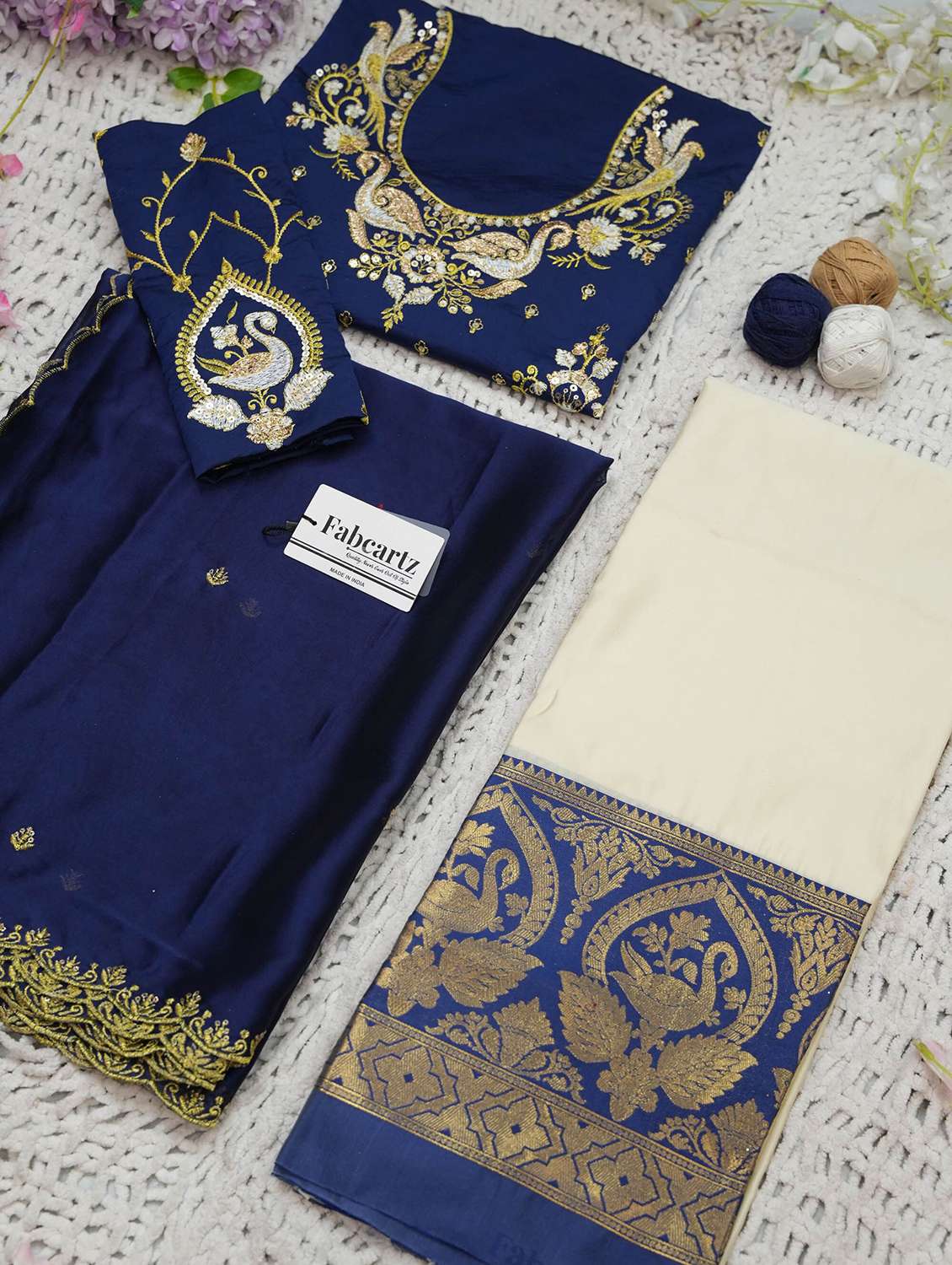 women self design south indian style unstitched lehenga choli - 22240700 -  Standard Image - 3