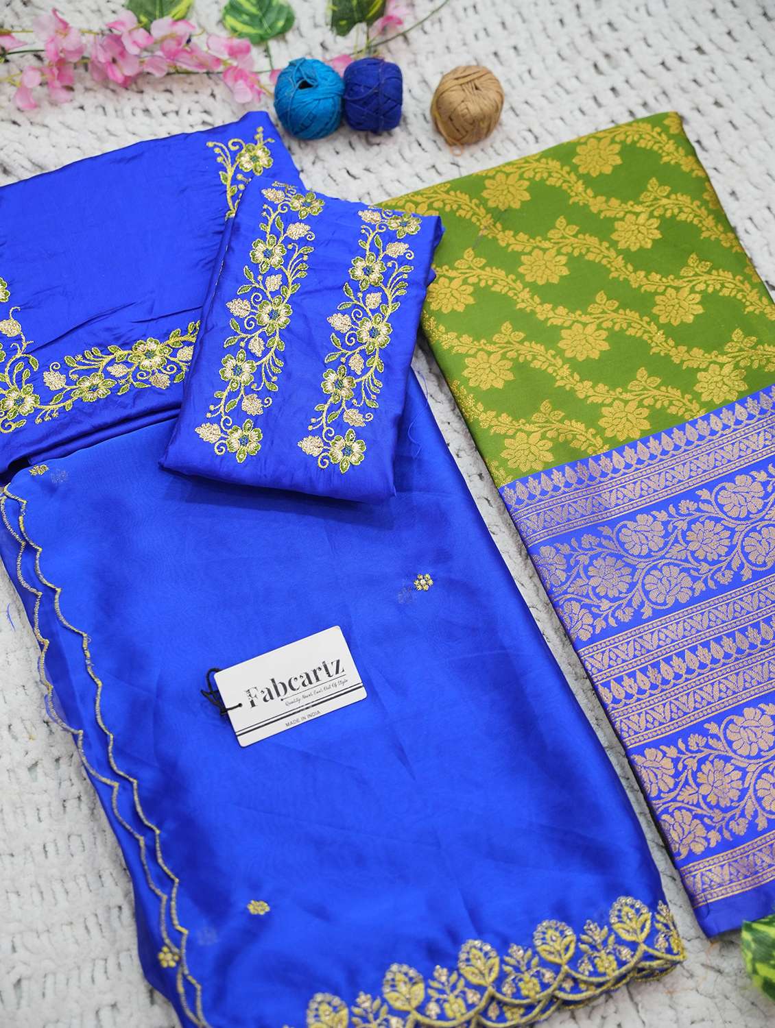 women self design south indian style unstitched lehenga choli - 22240751 -  Standard Image - 3