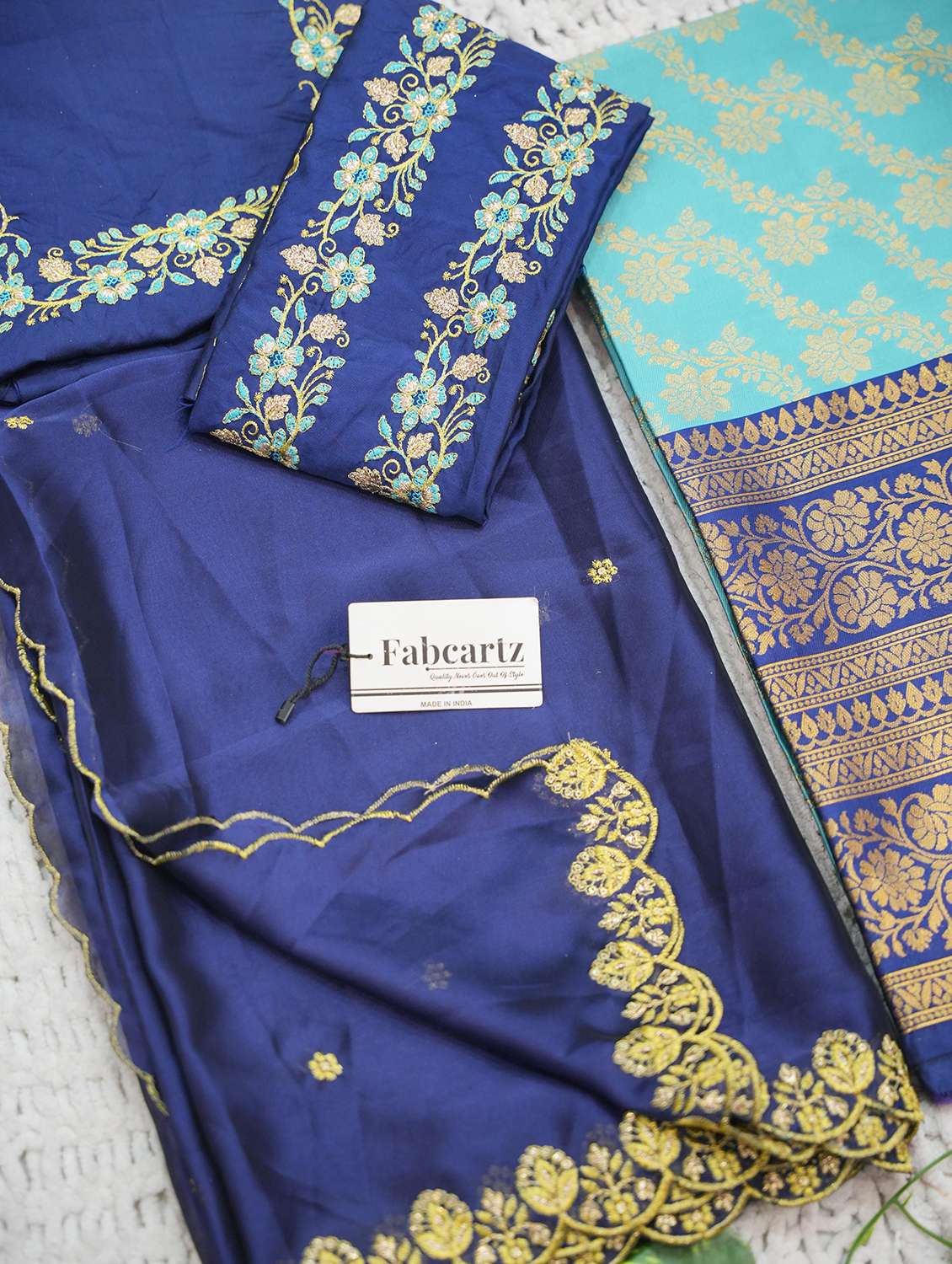 women self design south indian style unstitched lehenga choli - 22240752 -  Standard Image - 3