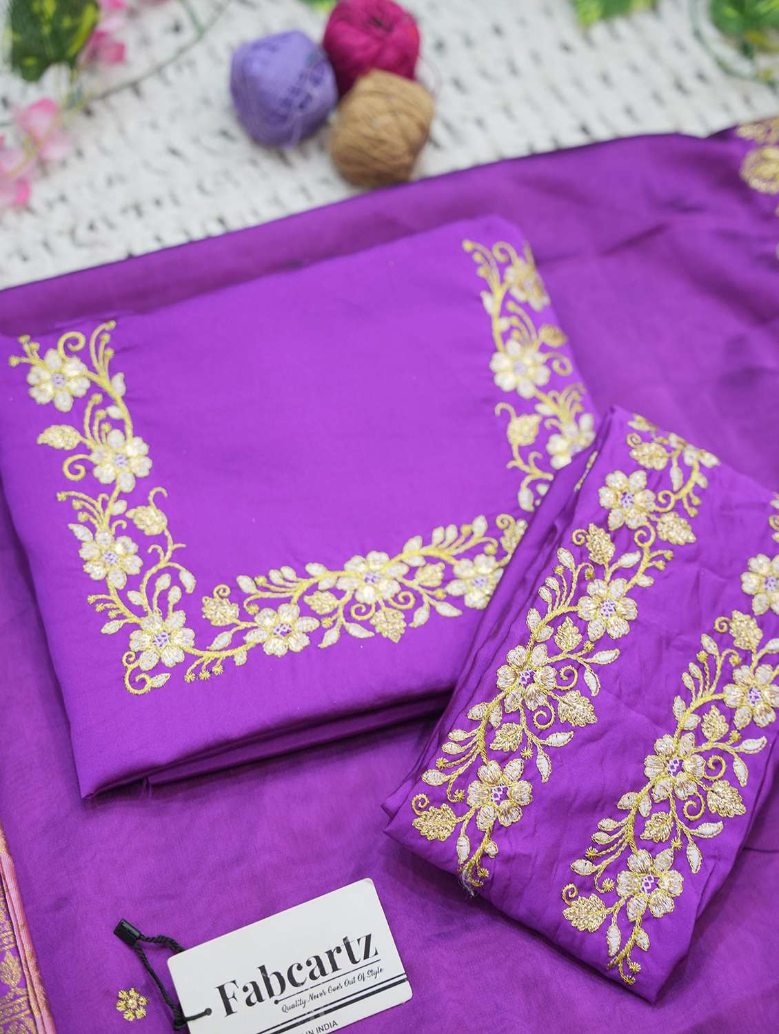 women self design south indian style unstitched lehenga choli - 22240755 -  Standard Image - 3