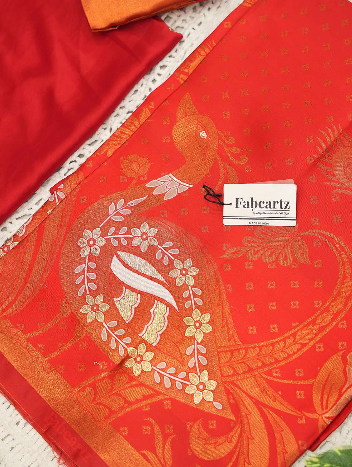 women self design south indian style unstitched lehenga choli - 22240758 -  Standard Image - 3