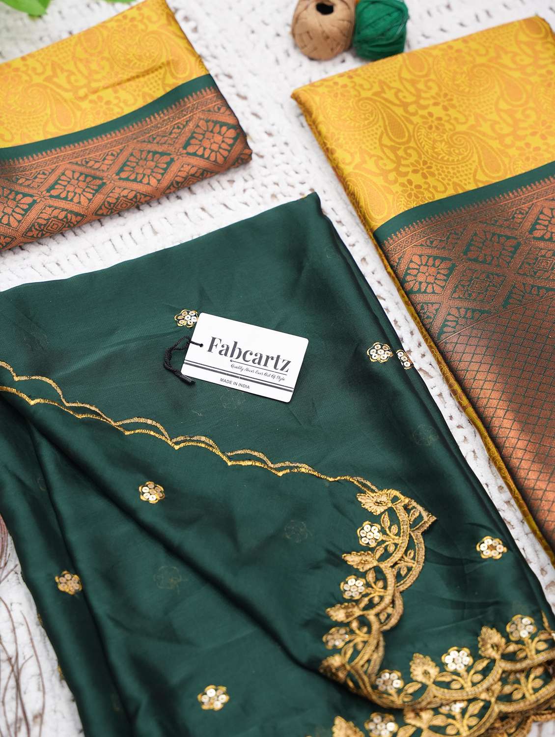 women self design south indian style unstitched lehenga choli - 22240783 -  Standard Image - 3