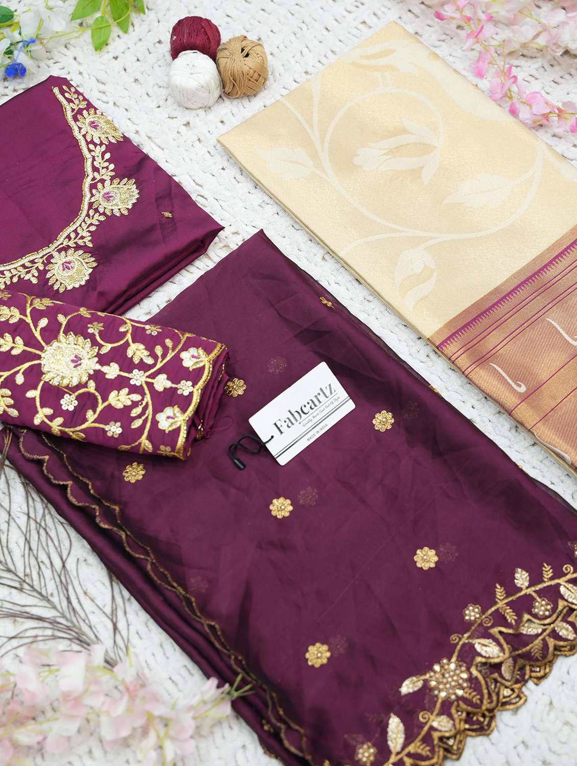 women self design south indian style unstitched lehenga choli - 22240800 -  Standard Image - 3