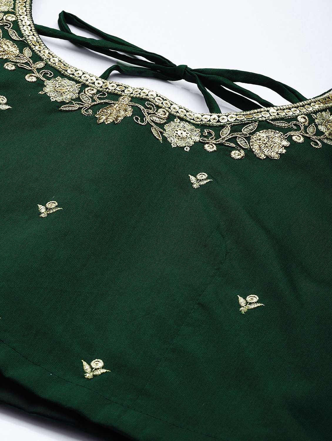 women self design south indian style stitched lehenga choli - 22240880 -  Standard Image - 3