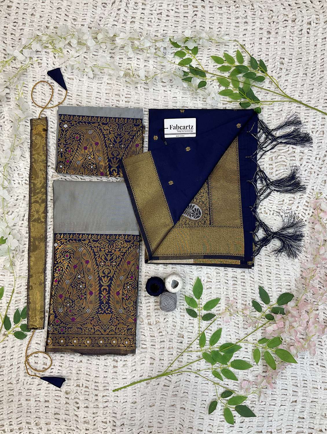 women self design south indian style unstitched lehenga choli - 22240896 -  Standard Image - 3