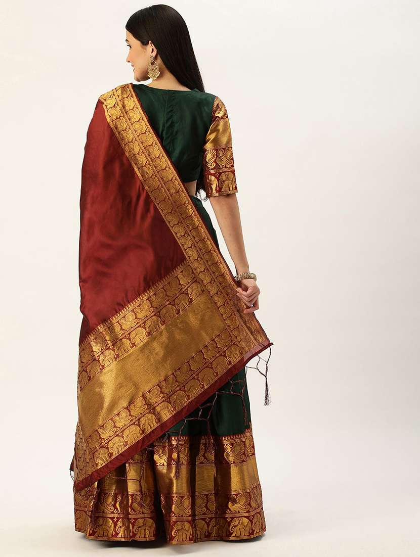 women self design flared stitched lehenga choli - 22240919 -  Standard Image - 3