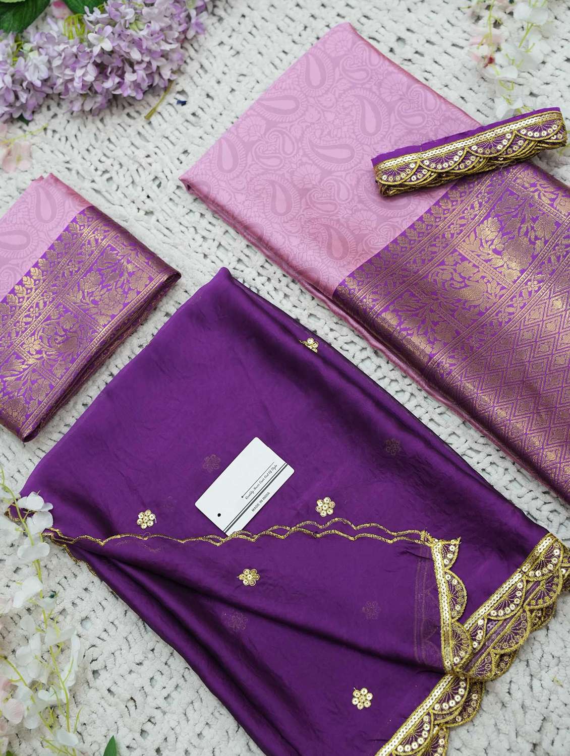 women self design south indian style unstitched lehenga choli - 22240924 -  Standard Image - 3