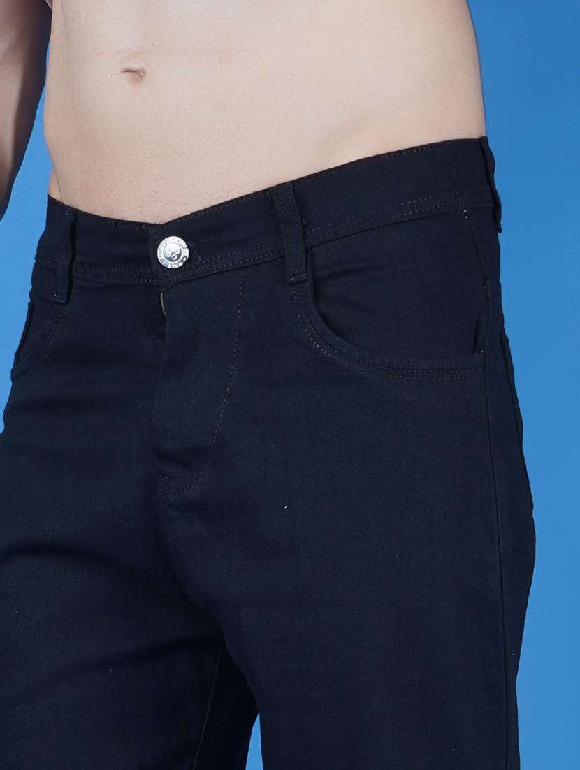 men slash knee mid rise relaxed fit jeans - 22240974 -  Standard Image - 3