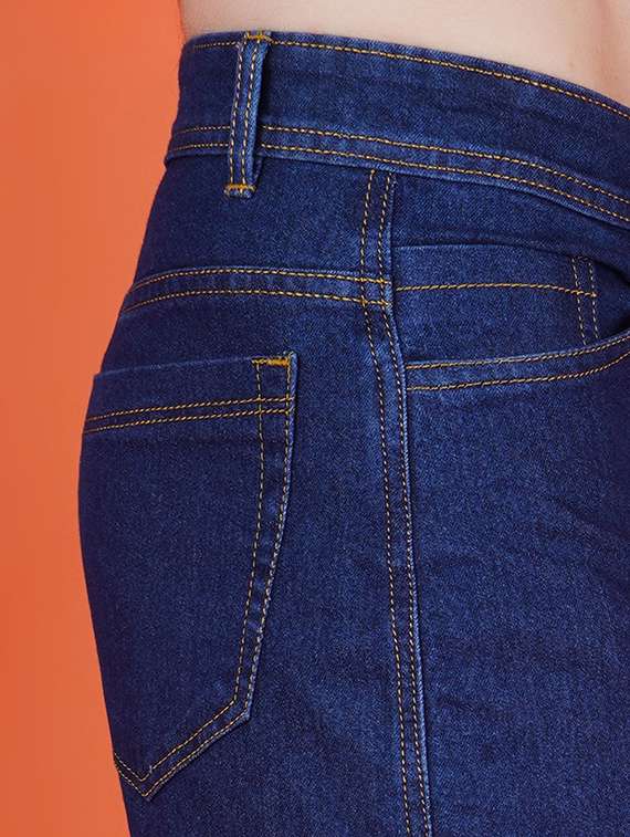 men solid mid rise regular fit cargo - 22241076 -  Standard Image - 3