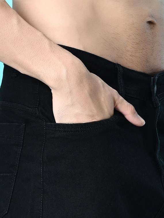 men solid mid rise relaxed fit cargo - 22241285 -  Standard Image - 3