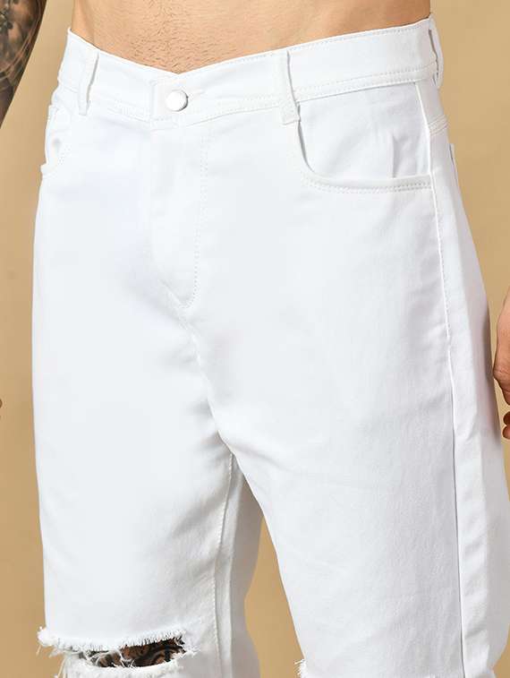 men slash knee mid rise relaxed fit jeans - 22241397 -  Standard Image - 3