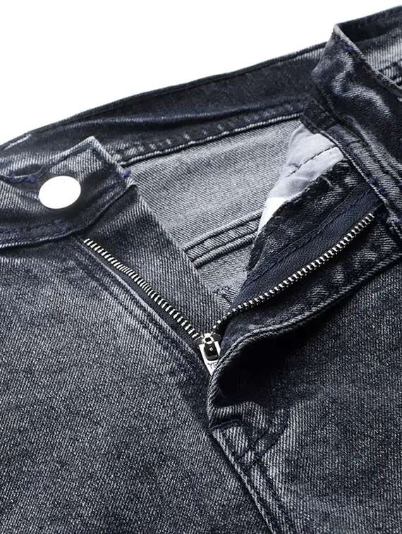 women solid mid rise straight fit jeans - 22241474 -  Standard Image - 3