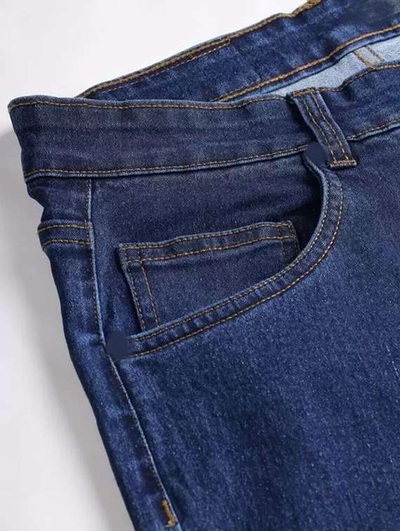 women solid high rise bootcut jeans - 22241717 -  Standard Image - 3