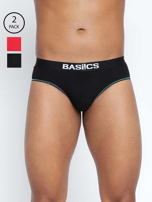 men pack of 2 solid hipster brief - 22241816 -  Standard Image - 0