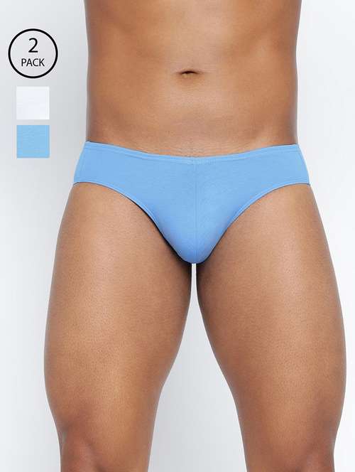 men pack of 2 solid hipster brief - 22241818 -  Standard Image - 0