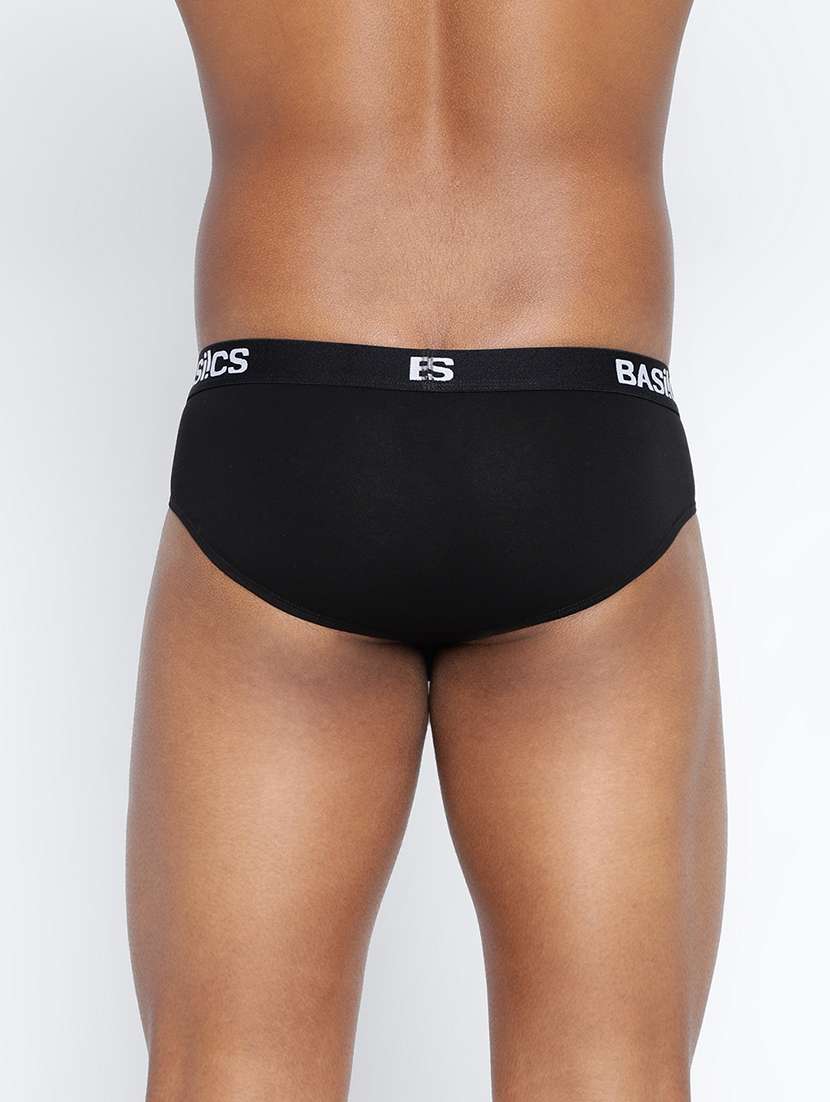 men pack of 6 solid hipster brief - 22241840 -  Standard Image - 3