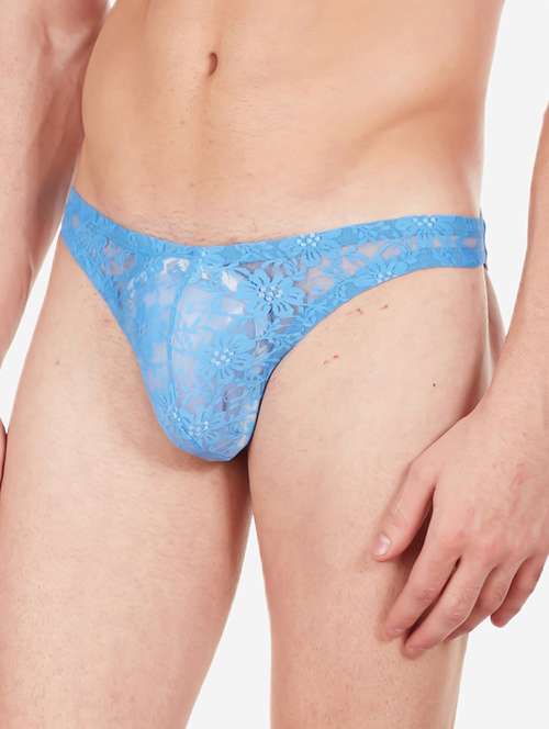 men self design thongs brief - 22241851 -  Standard Image - 0