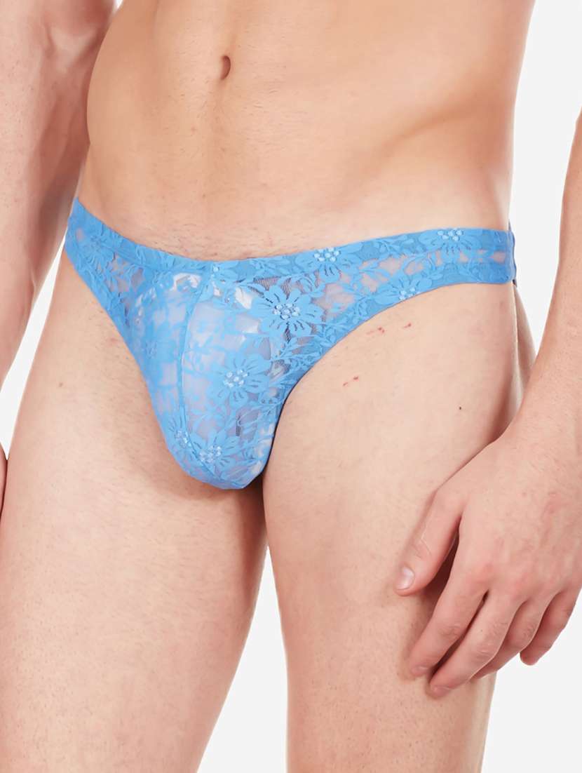 men self design thongs brief
