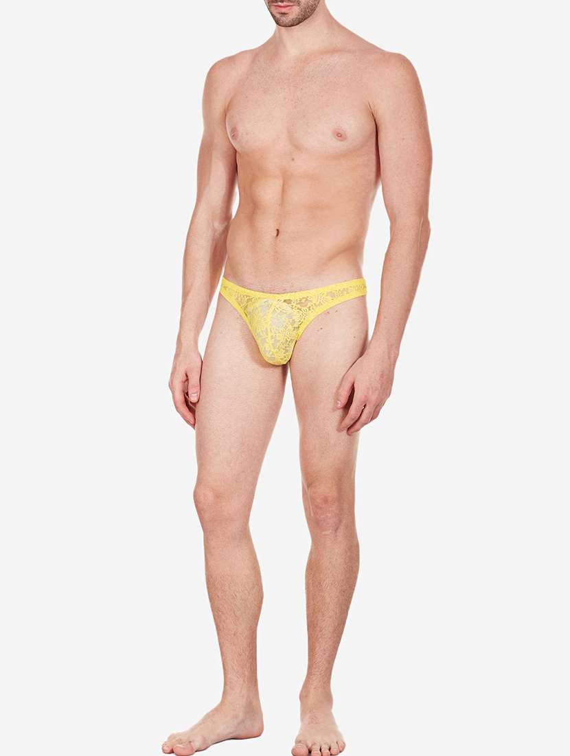 men self design thongs brief - 22241855 -  Standard Image - 3