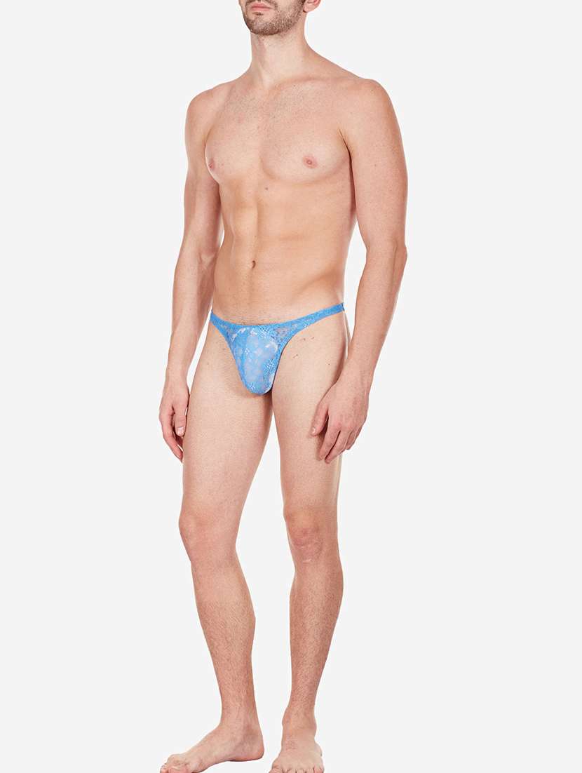 men self design thongs brief - 22241856 -  Standard Image - 3
