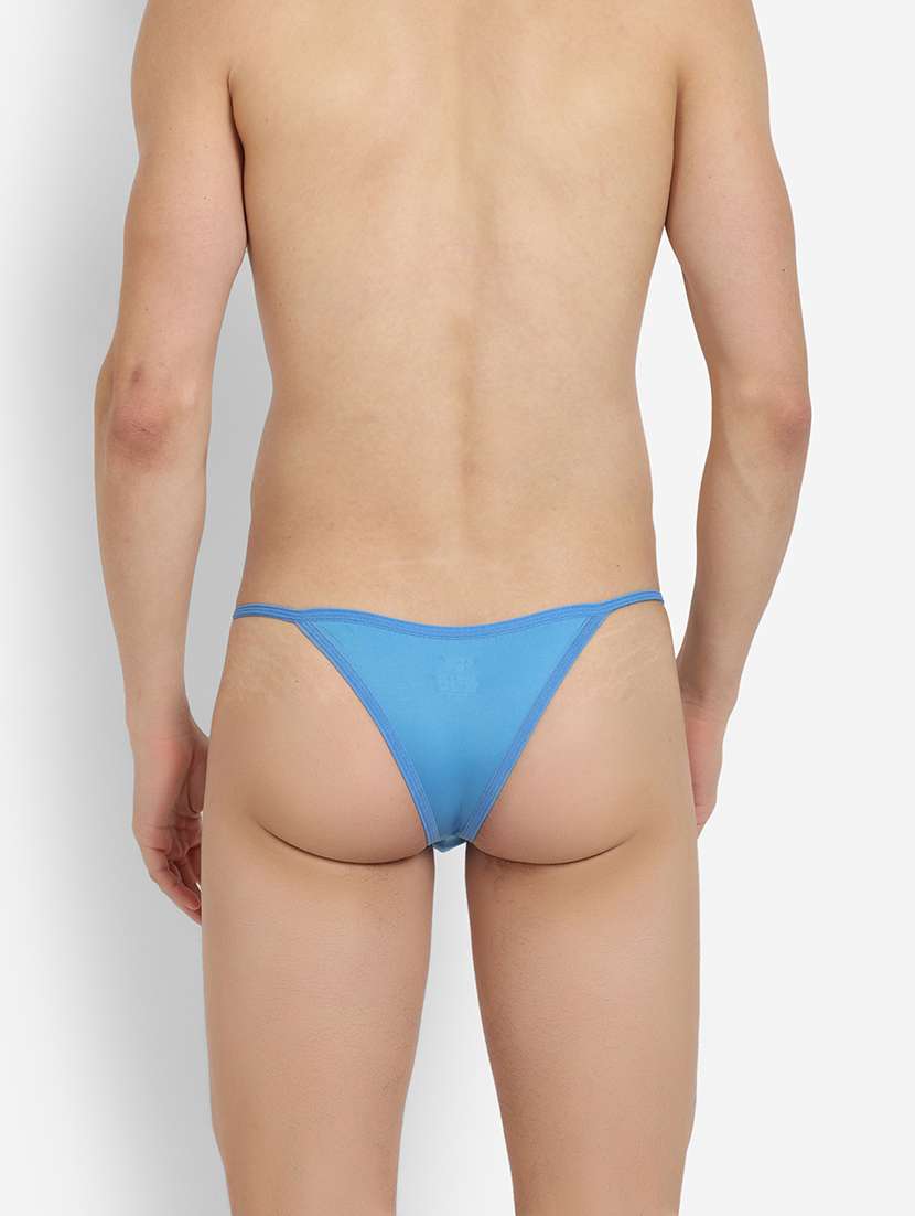 men solid thongs brief - 22241896 -  Standard Image - 3