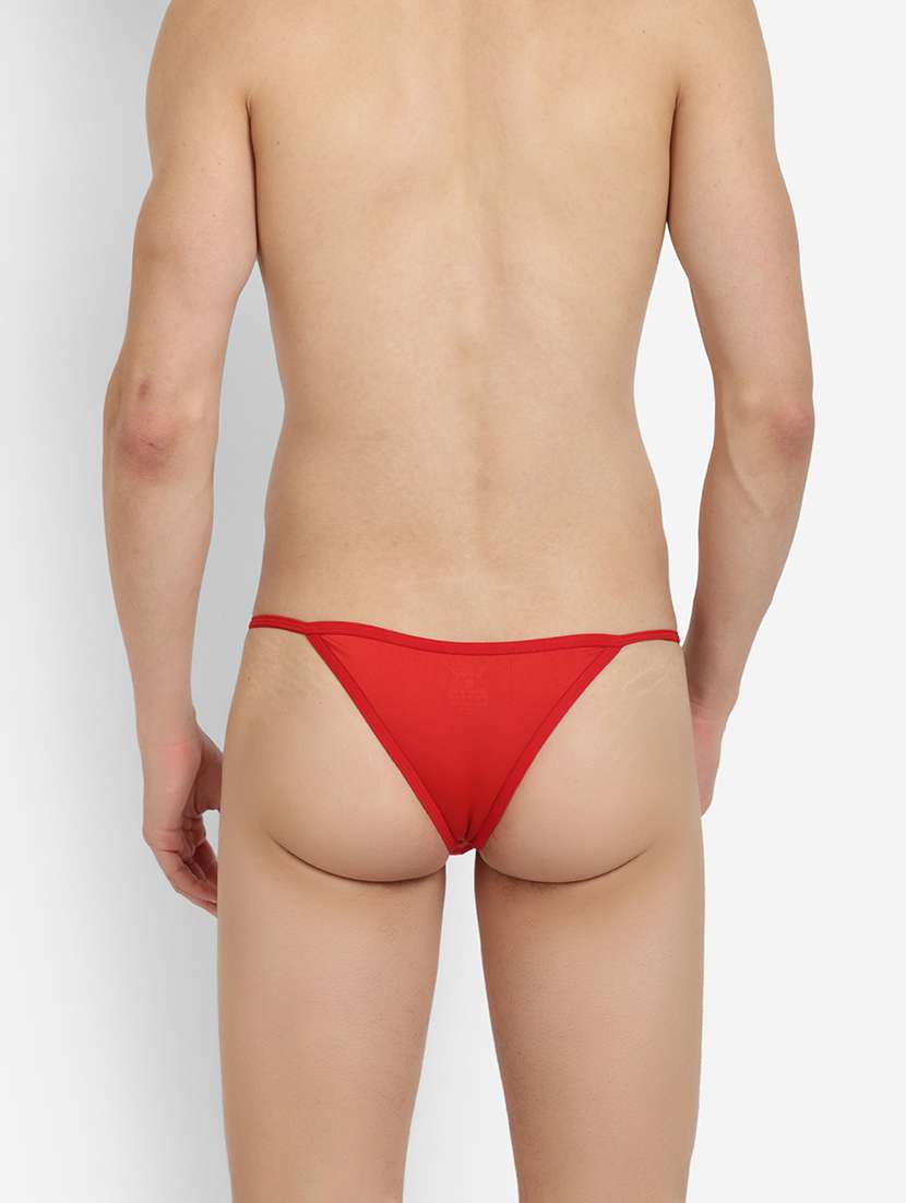 men solid thongs brief - 22241898 -  Standard Image - 3