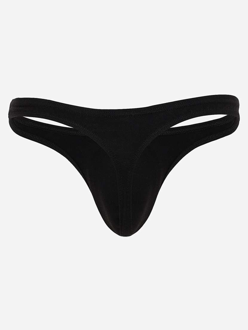 men solid thongs brief - 22241933 -  Standard Image - 3