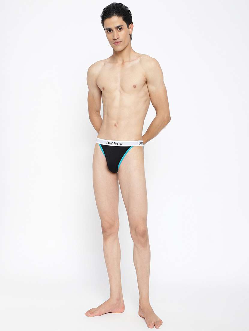 men pack of 3 color block thongs brief - 22241939 -  Standard Image - 3