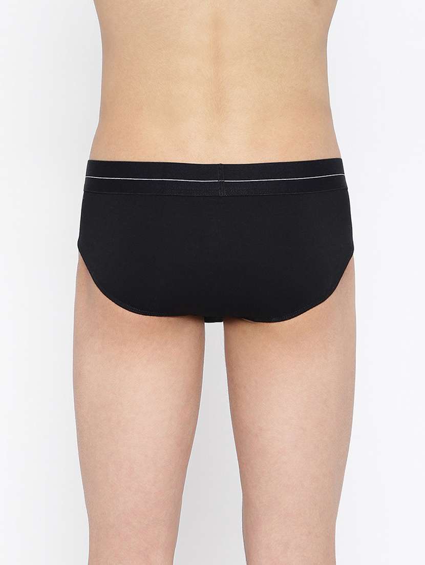 men pack of 2 solid hipster brief - 22241948 -  Standard Image - 3