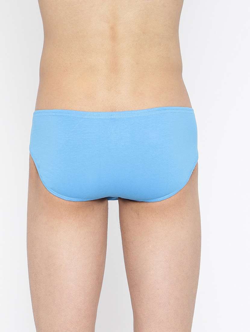 men pack of 2 solid hipster brief - 22241956 -  Standard Image - 3