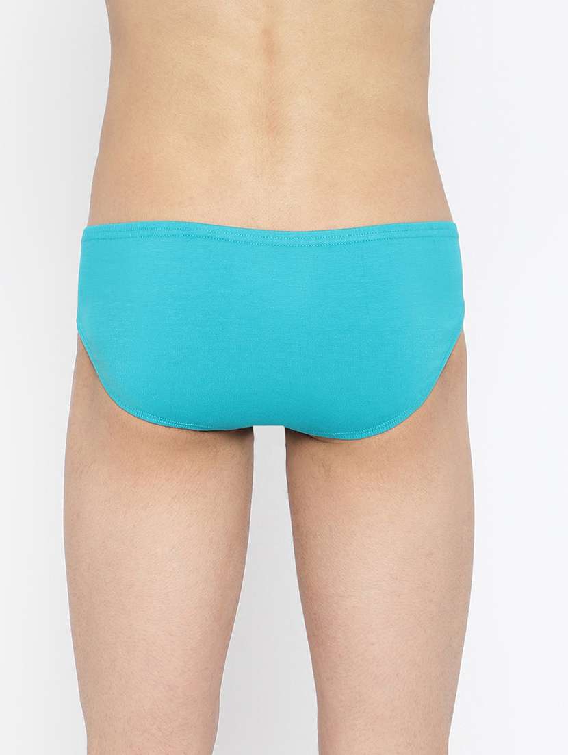 men pack of 6 solid hipster brief - 22241966 -  Standard Image - 3